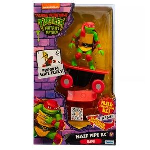 Funrise Teenage Mutant Ninja Turtles Half Pipe RC Raphael Racer